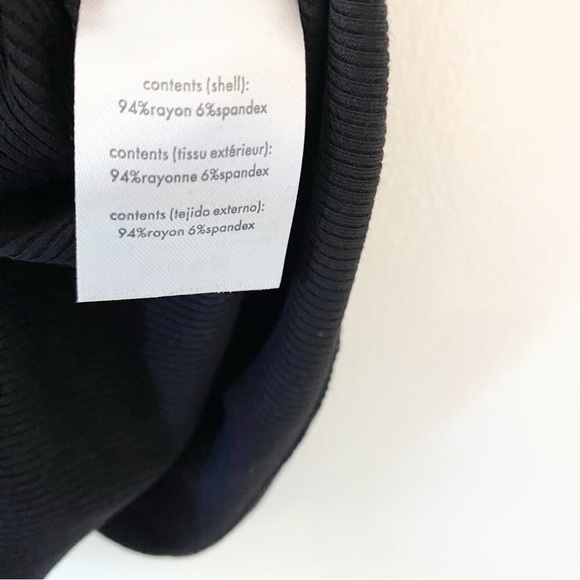 WeWoreWhat Black Strappy Crisscross Tank Top NEW - Picture 7 of 9